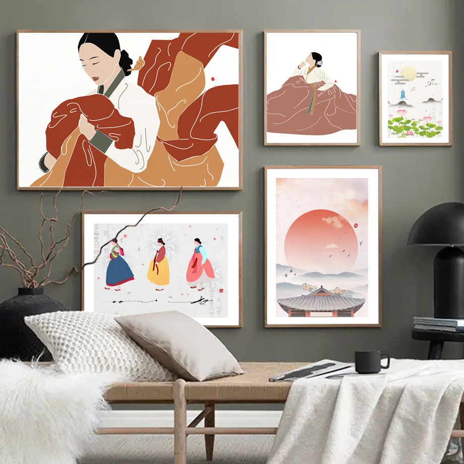 Korean Arts And Lifestyle - Корейский стиль Бохо Ханбок Девушка Азиатская