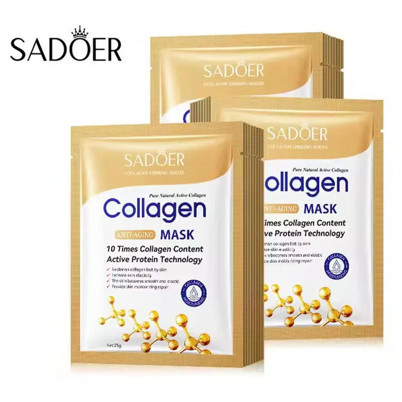 50/30/20/10 шт. SADOER Коллаге – обзор и цена Sheet Mask Collagen