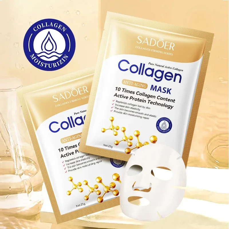 50/30/20/10 шт. SADOER Коллаге – обзор и цена Sheet Mask Collagen