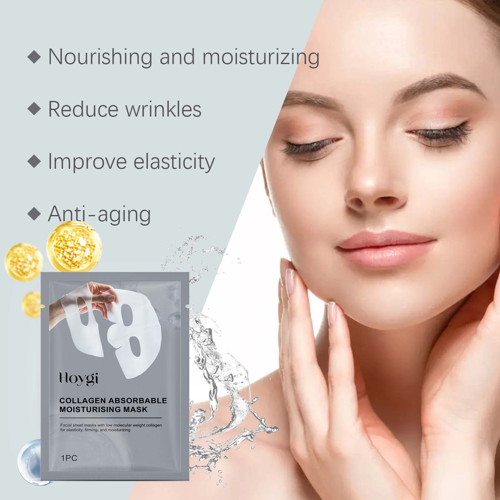 Коллагеновый пластырь Маска дл – обзор и цена Sheet Mask Collagen