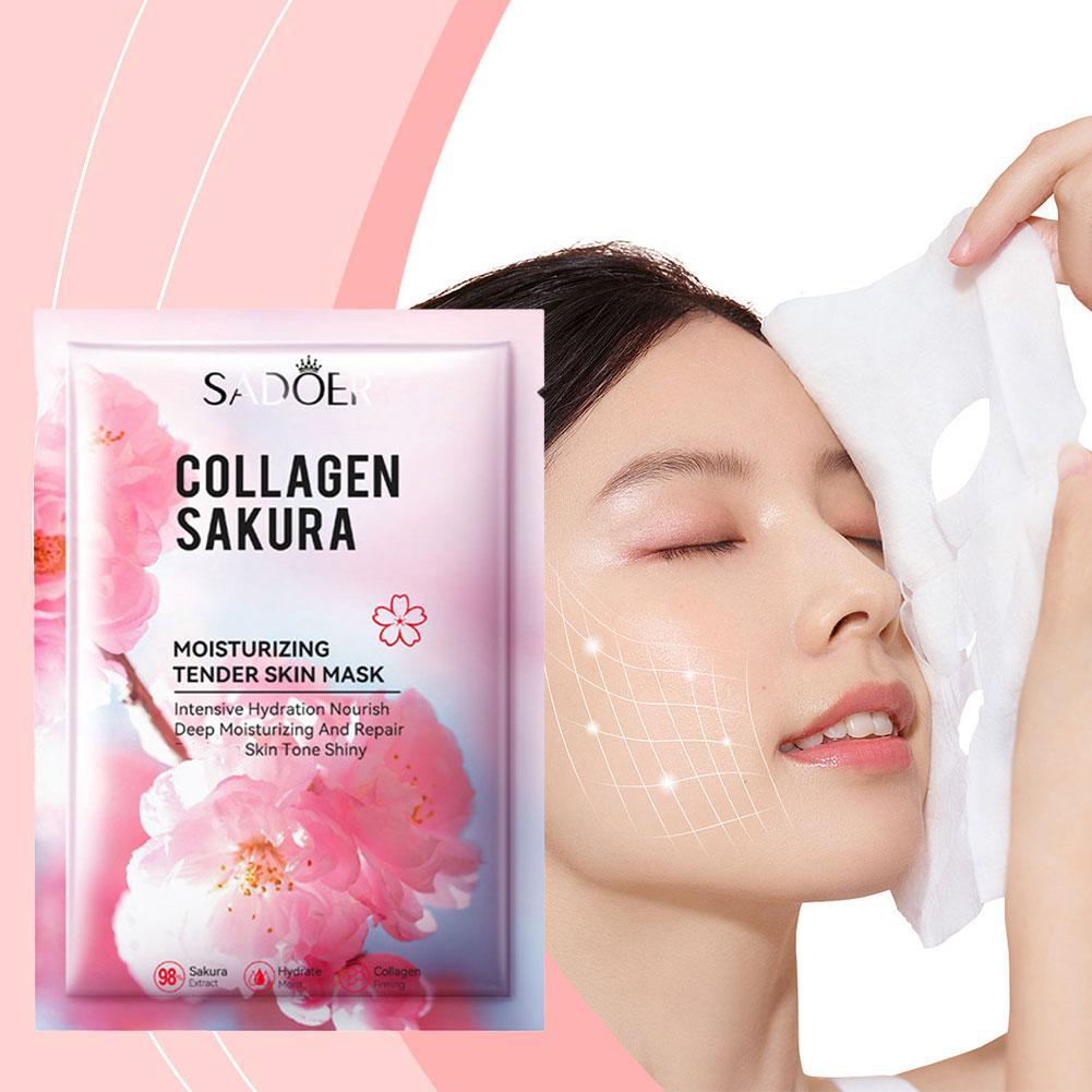 5 шт. коллагеновая маска для л – обзор и цена Sheet Mask Collagen
