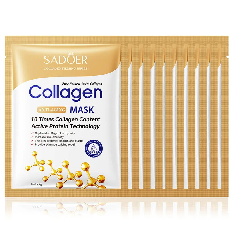 10шт Антивозрастная коллагенов – обзор и цена Sheet Mask Collagen